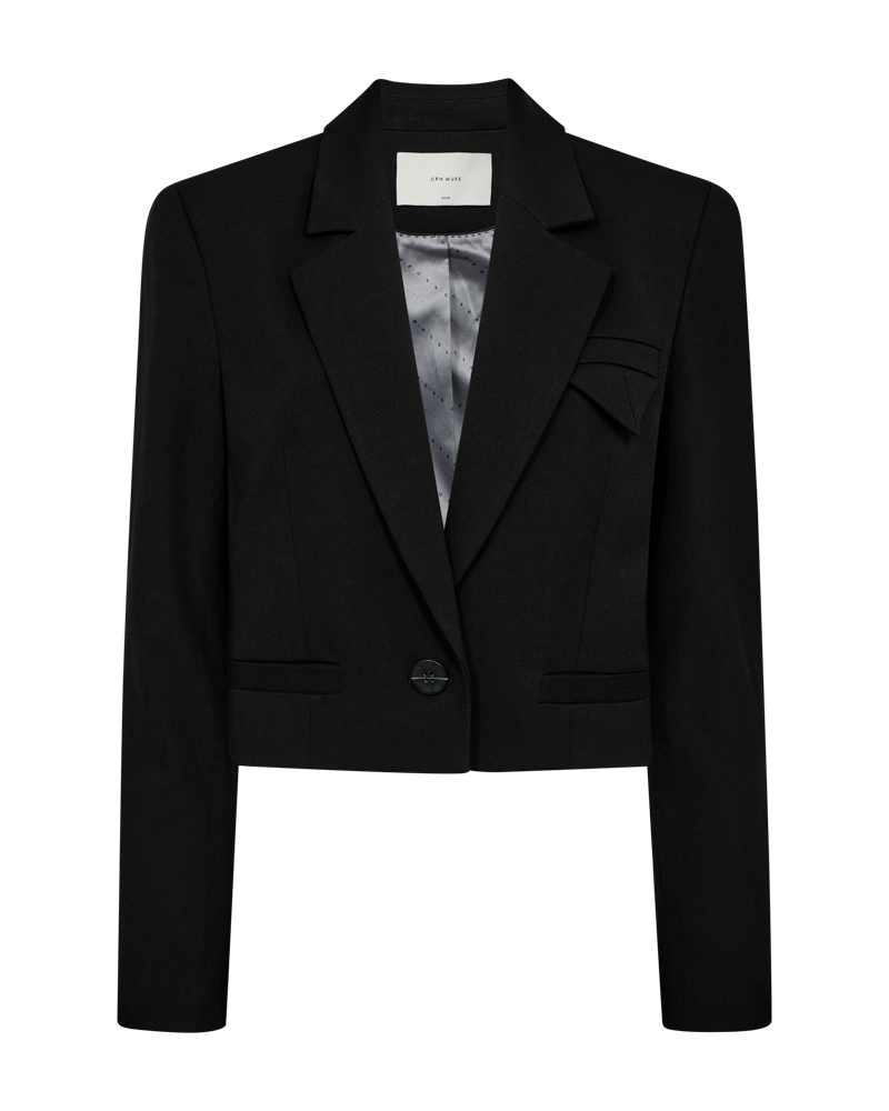CMTAILOR - KORT BLAZER I SORT