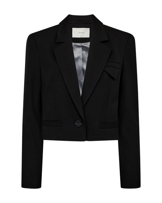 CMTAILOR - KORT BLAZER I SORT