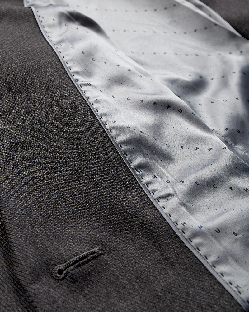 CMTAILOR - KORT BLAZER I GRÅ