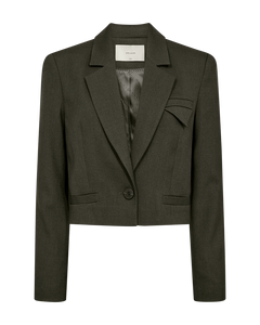 CMTAILOR - KORT BLAZER I GRØN