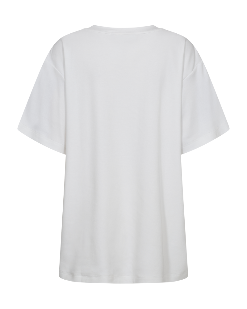 CMMUSE - T-SHIRT I HVID