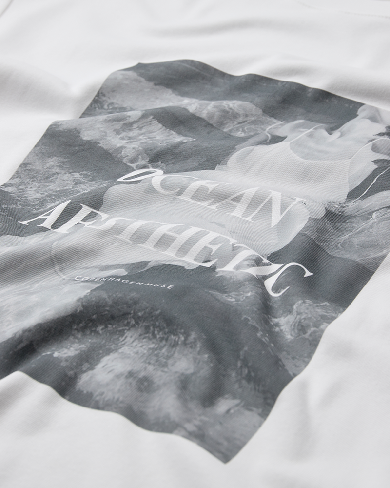 CMMUSE - T-SHIRT I HVID