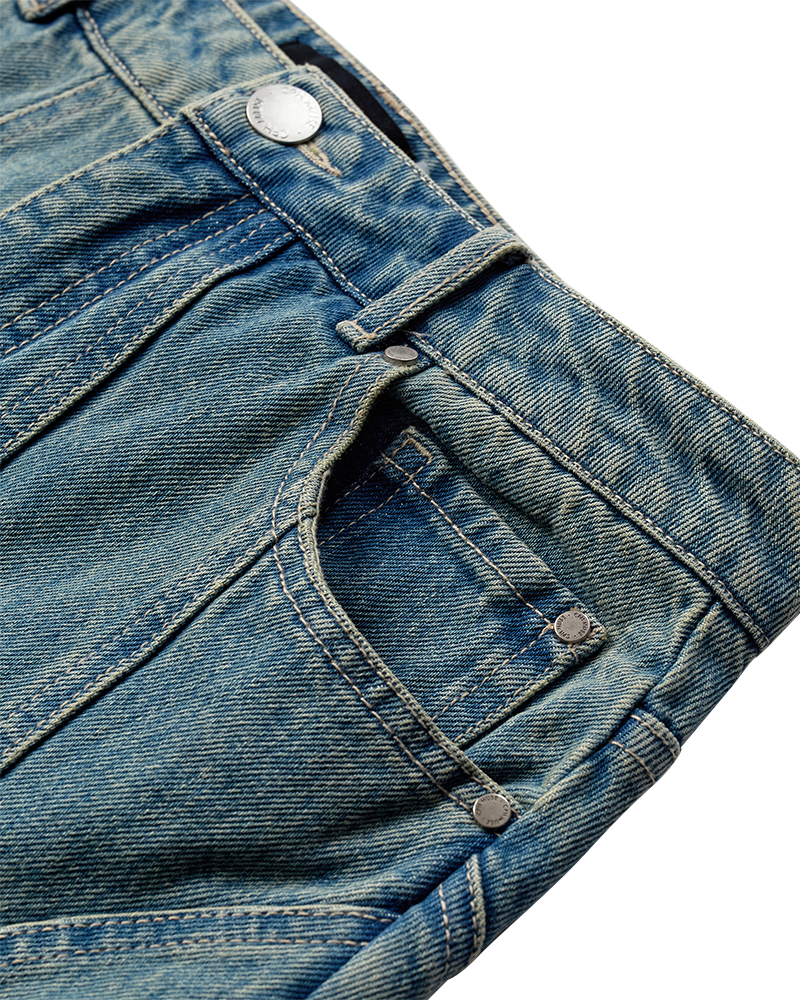 CMJEANNE - DENIM NEDERDEL I BLÅ