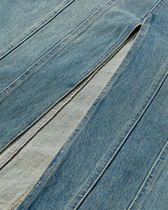 CMJEANNE - DENIM NEDERDEL I BLÅ