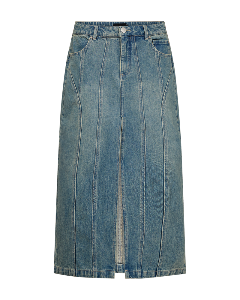 CMJEANNE - DENIM NEDERDEL I BLÅ