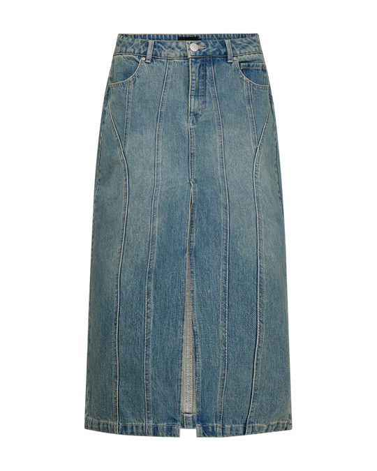 CMJEANNE - DENIM NEDERDEL I BLÅ