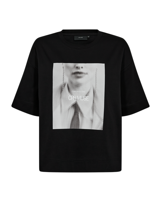 CMMUSE - T-SHIRT I SORT