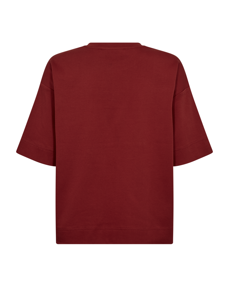 CMMUSE - T-SHIRT I RØD