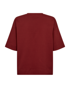 CMMUSE - T-SHIRT I RØD