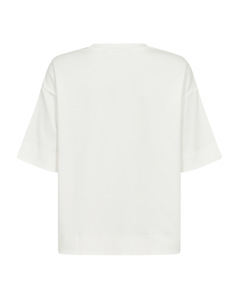 CMMUSE - T-SHIRT I RÅHVID