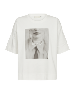 CMMUSE - T-SHIRT I RÅHVID