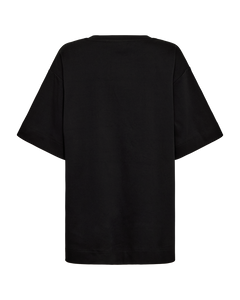 CMMUSE - T-SHIRT MED PRINT I SORT