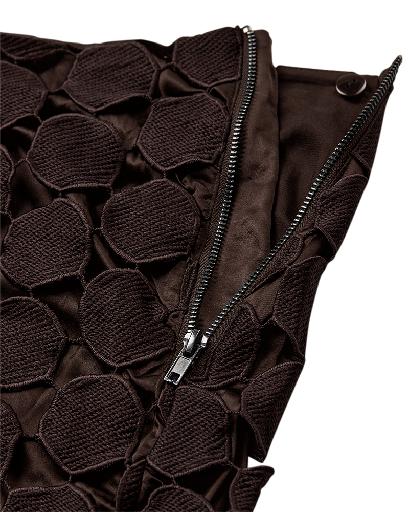 CMTHEA - NEDERDEL MED FRYNSEEFFEKT I BRUN