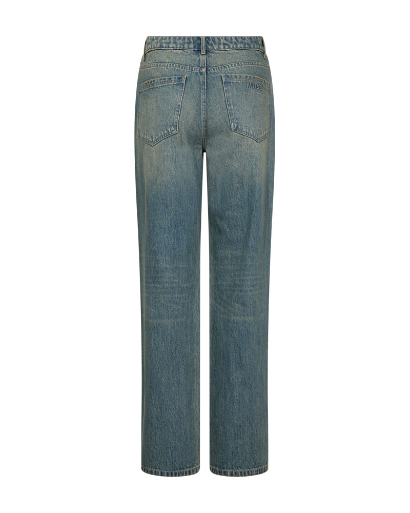 CMJEANNE - HØJTALJEDE JEANS I BLÅ