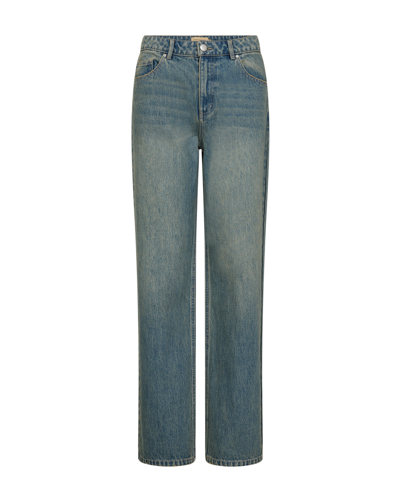 CMJEANNE - HØJTALJEDE JEANS I BLÅ