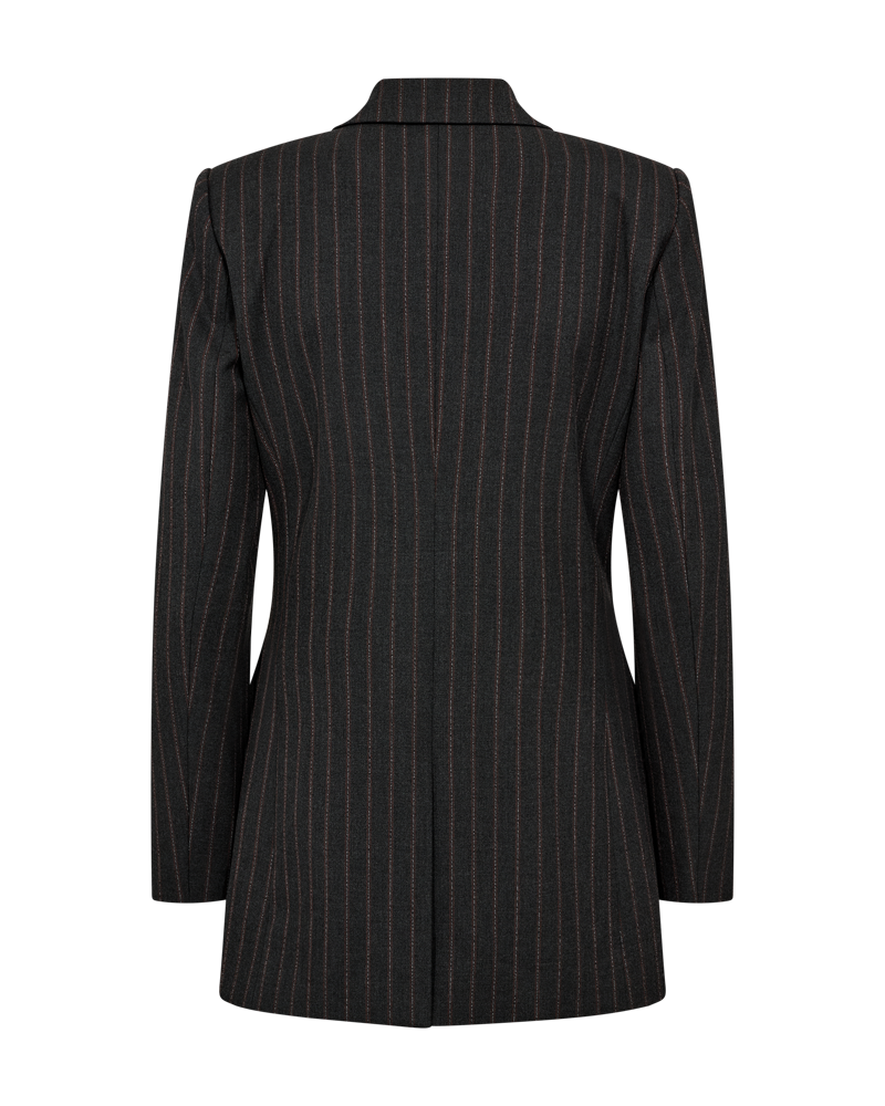 CMTAILOR - DOBBELTRADET BLAZER I SORT OG RØD