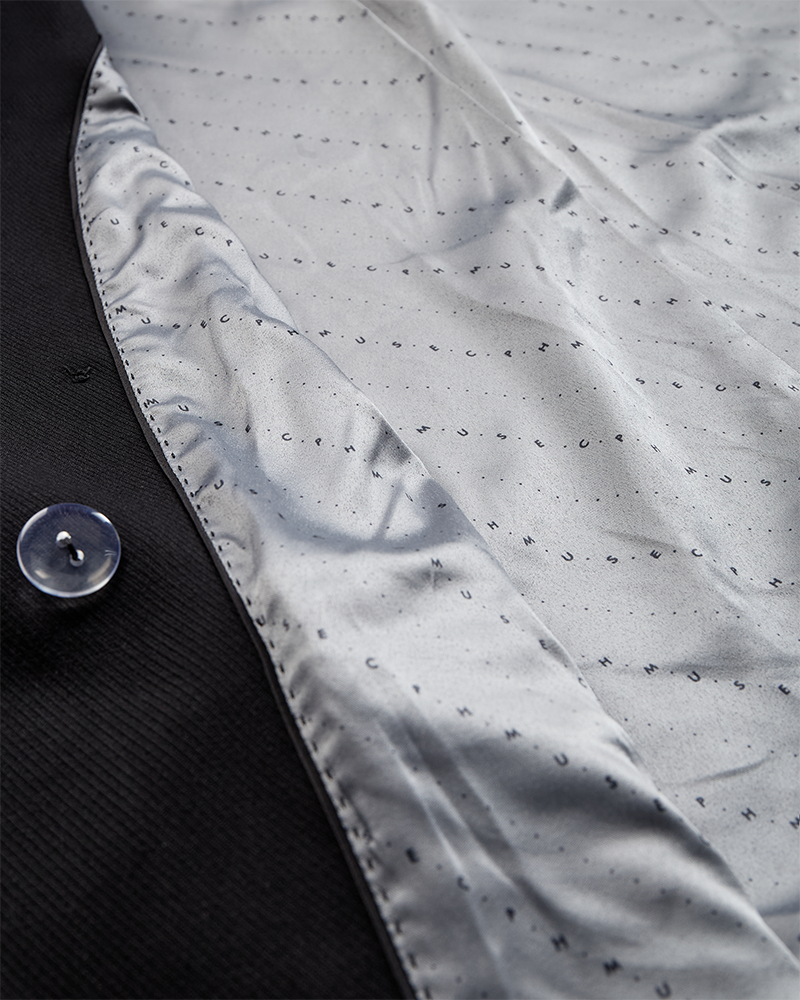 CMTAILOR - DOBBELTRADET KORT BLAZER I SORT