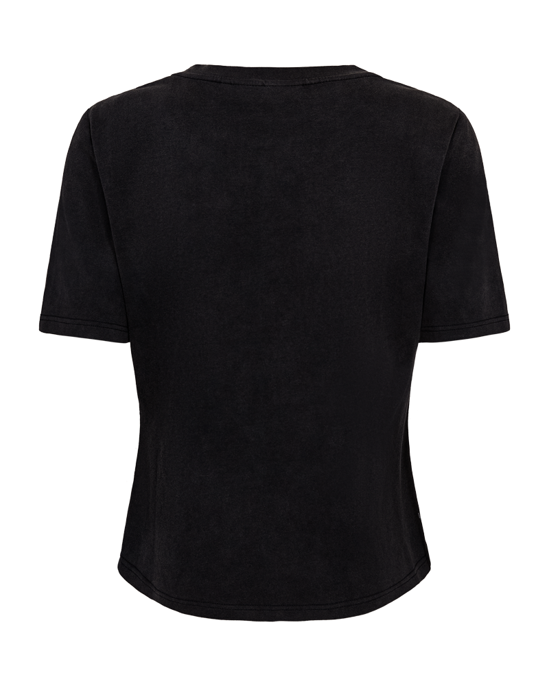 CMMUSE - T-SHIRT MED PRINT I SORT