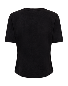 CMMUSE - T-SHIRT MED PRINT I SORT