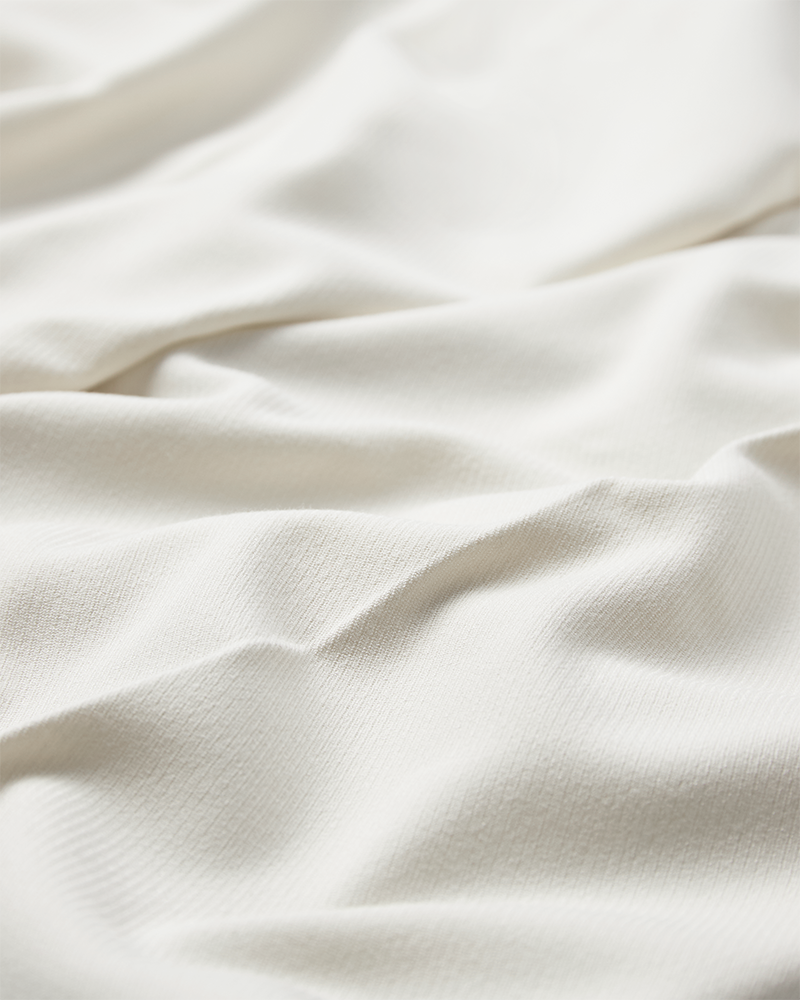 CMTAILOR - HØJTALJEDE BUKSER I RÅHVID