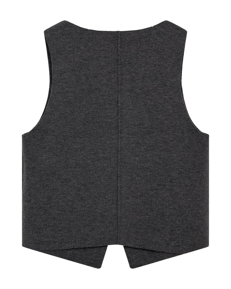 CMZINA - VEST MED LOGODETALJE I GRÅ