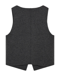 CMZINA - VEST MED LOGODETALJE I GRÅ