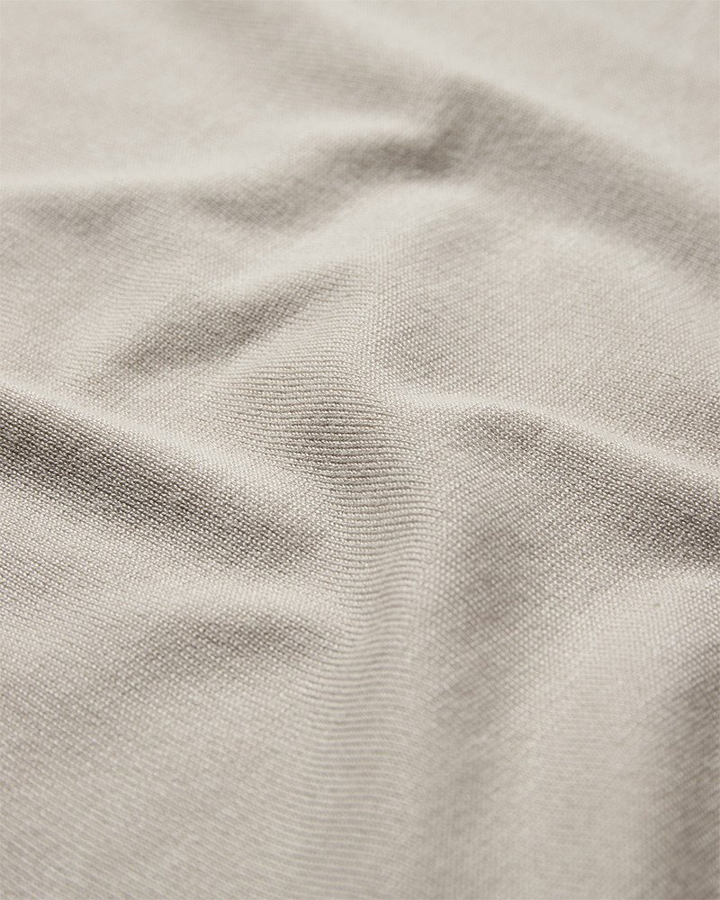 CMVERAN - OFF-SHOULDER PULLOVER I BEIGE