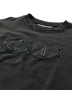 CMROCO – SWEATSHIRT MED LOGODETALJE I GRÅ