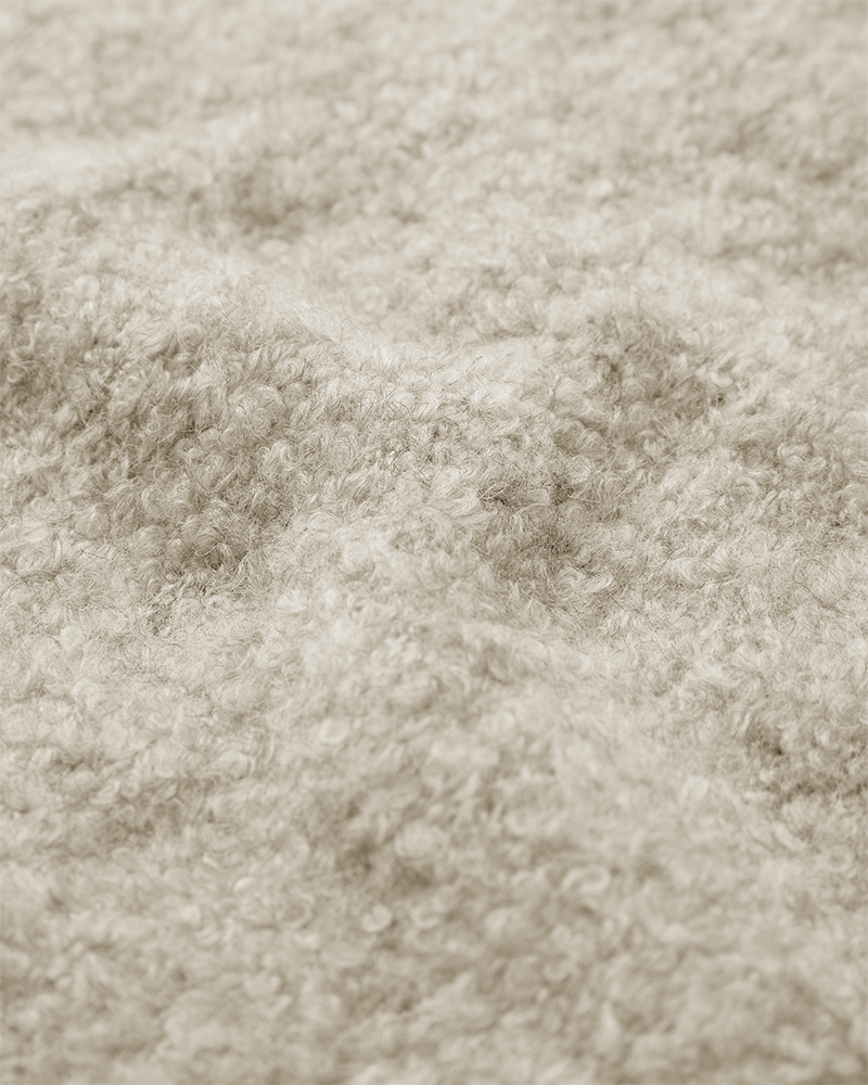 CMLAMBI - STRIKKET PULLOVER I BEIGE