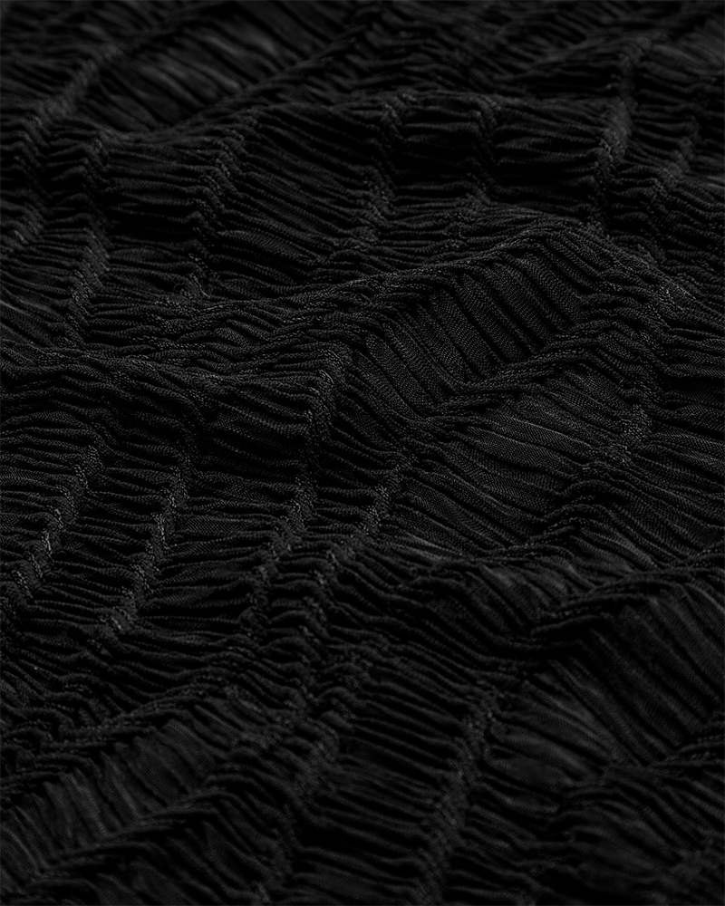 CMJERI - BLUSE I SORT