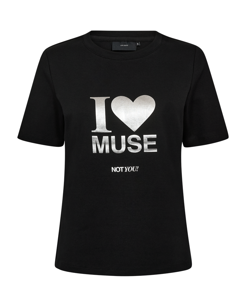 CMMUSE - T-SHIRT I SORT