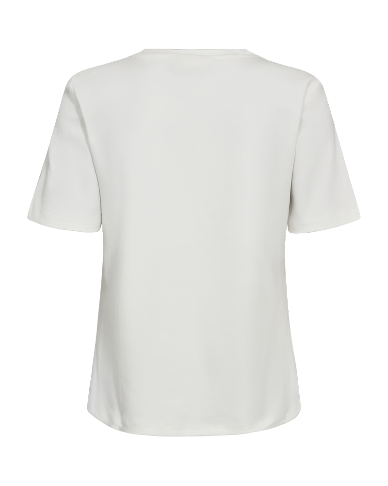 CMMUSE - T-SHIRT I RÅHVID