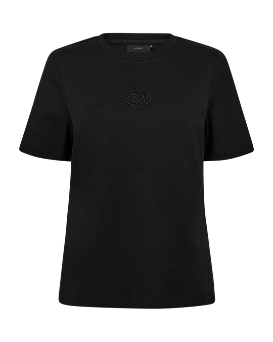 CMMUSE - T-SHIRT MED SMAL PASFORM I SORT