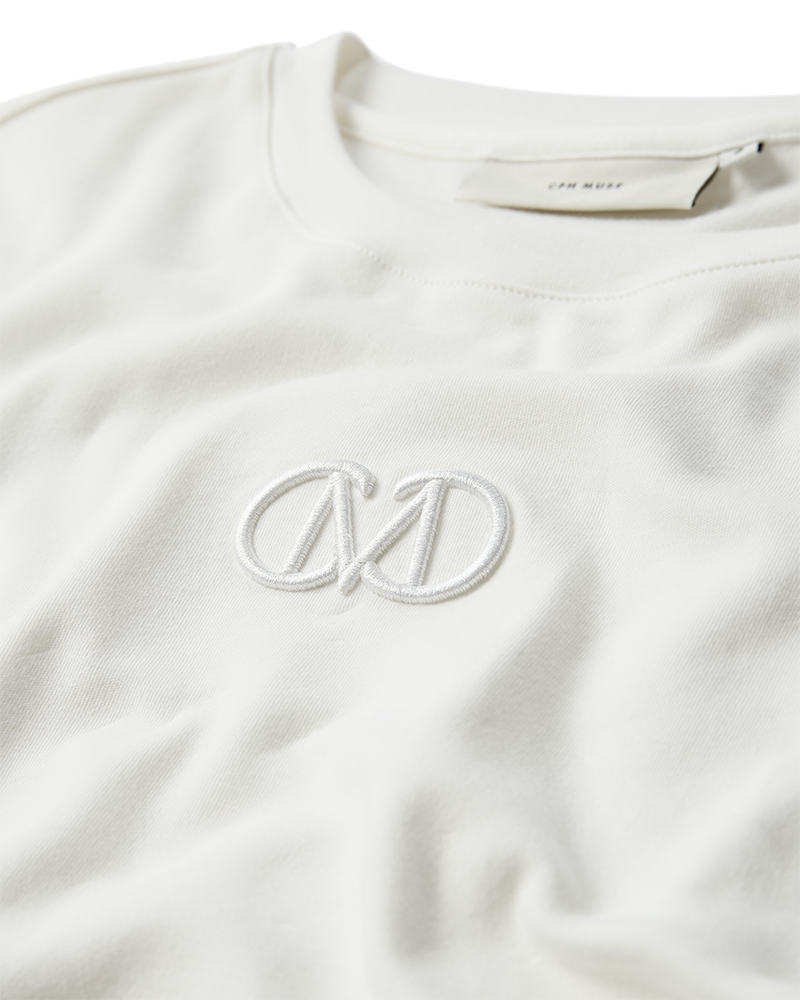 CMMUSE - T-SHIRT I RÅHVID