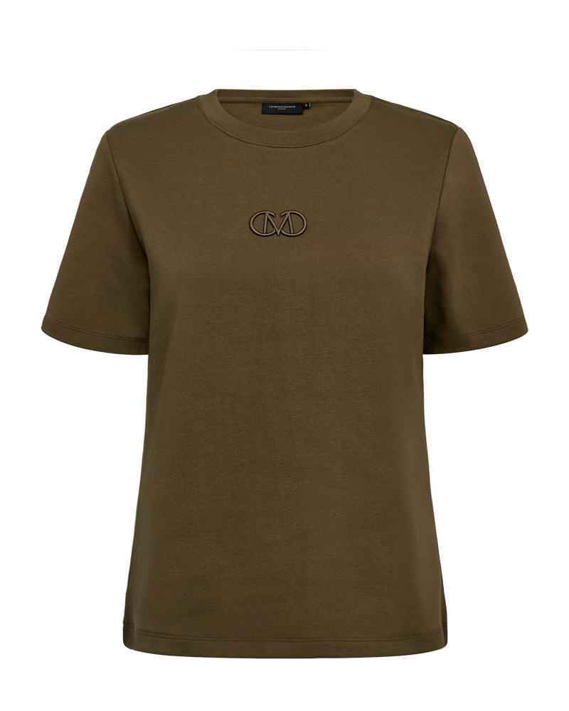 CMMUSE - T-SHIRT I GRØN