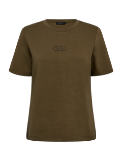CMMUSE - T-SHIRT I GRØN