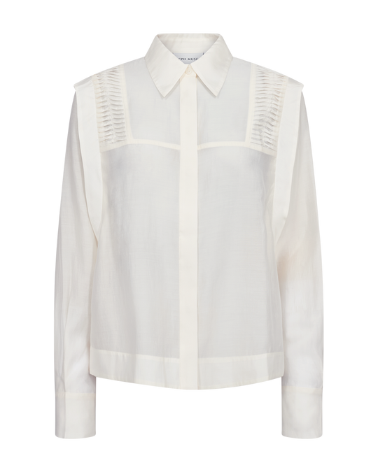 CMMOLLY - SKJORTE I RÅHVID