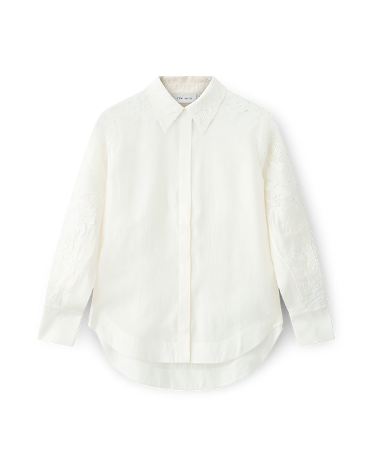 CMMOLLY - SKJORTE I RÅHVID