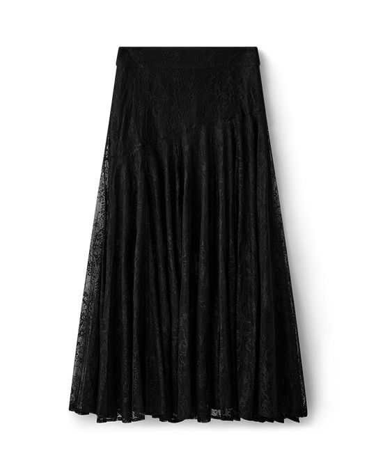 CMLEA - NEDERDEL MED BLONDER I SORT