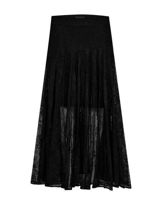 CMLEA - NEDERDEL MED BLONDER I SORT