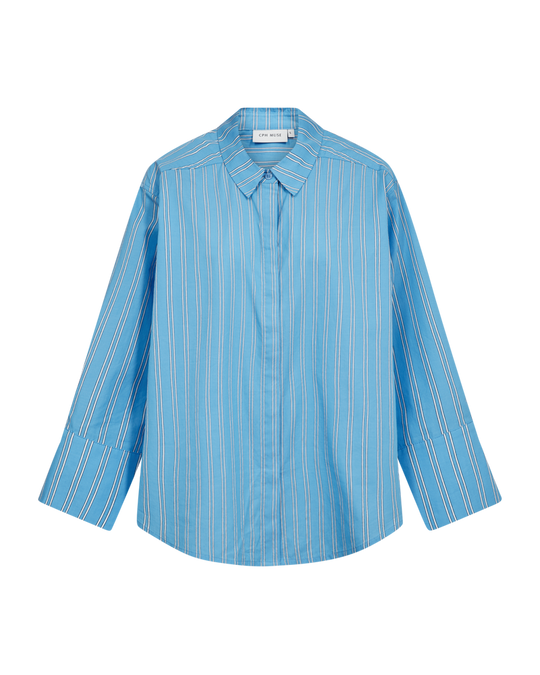 CMMELISSA - SKJORTE I BLÅ