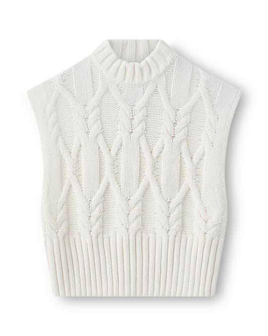 CMMAGLE - VEST I HVID