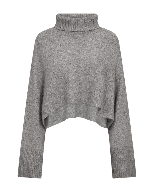 CMRYLIA - PULLOVER I GRÅ