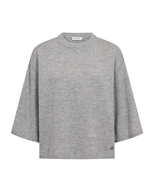 CMSIENNA - PULLOVER I GRÅ